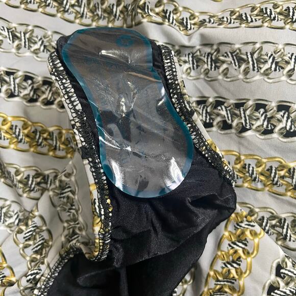 GOTTEX One Piece Swimsuit 8 Chain Print Beach Vacation NEW Cruise Pool Padded - Picture 5 of 8